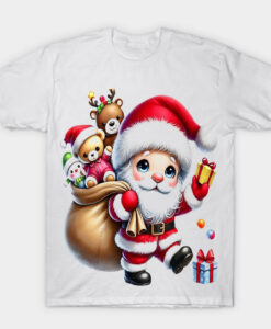 santa read White T-shirt