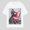slap santa ass white T-shirt