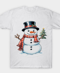 snowmann White T-shirt
