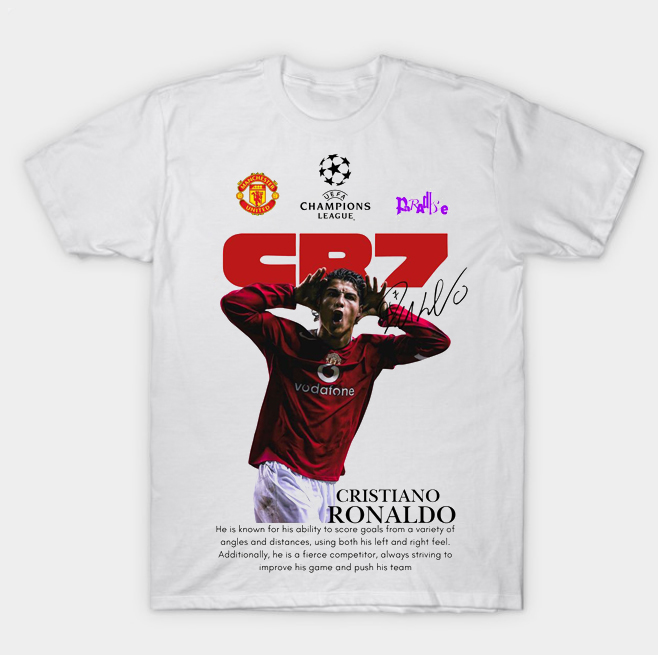 CR7 RED DEVILS White T-shirt CR7 RED DEVILS White T-shirt