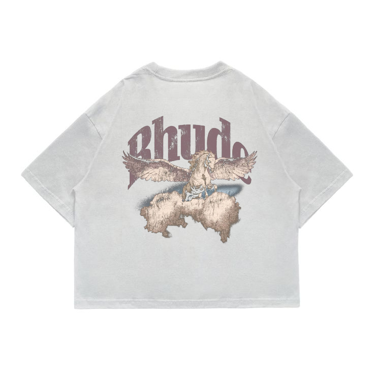 Rhude White T-Shirt Rhude White T-Shirt