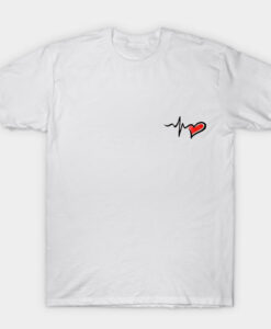 White T-shirt Valentine Couple