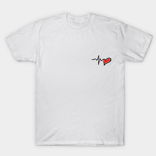 White T-shirt Valentine Couple White T-shirt Valentine Couple