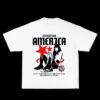 america girl white t-shirt