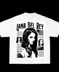 lana del rey y2k white t-shirt
