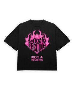 love feelings Black T-Shirt