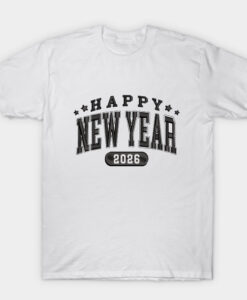 t-shirt HAPPY new year 2026